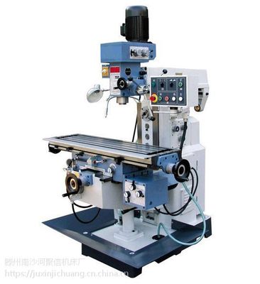 聚信機(jī)床廠家直銷ZX6350CW多功能鉆銑床立 臥兩銑精度高