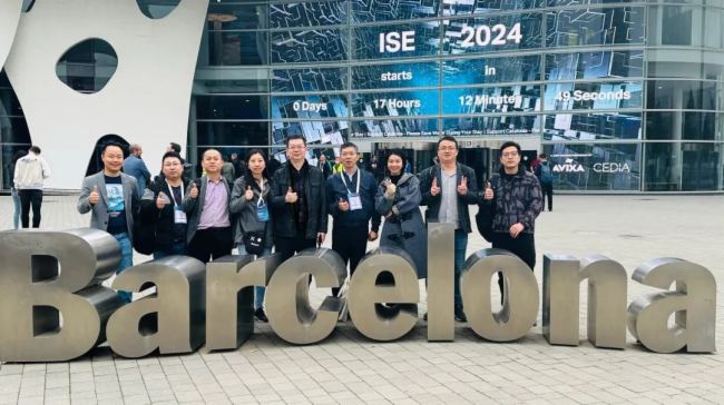 開年首秀 | 銳拓顯示璀璨亮相 ISE2024